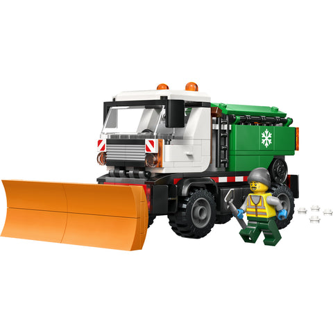 LEGO City Snowplow Truck Toy Vehicle with Minifigure 60490