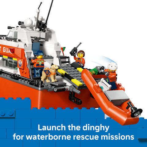LEGO Coast Guard Rescue Boat & Helicopter 60504