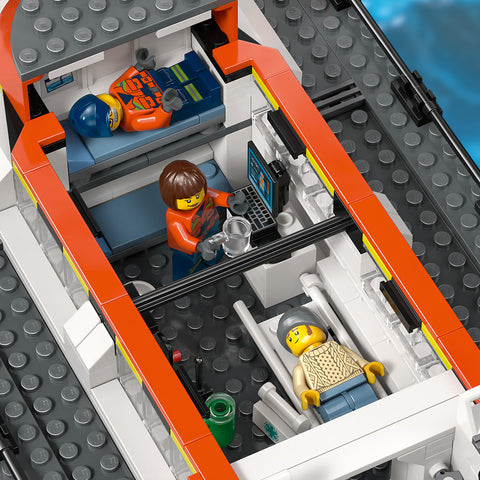 LEGO Coast Guard Rescue Boat & Helicopter 60504