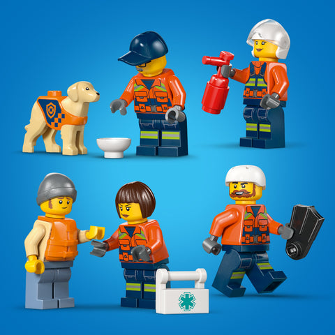 LEGO Coast Guard Rescue Boat & Helicopter 60504
