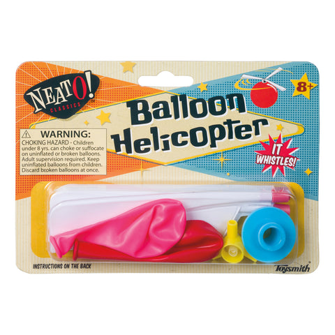 whistle balloon helicopter