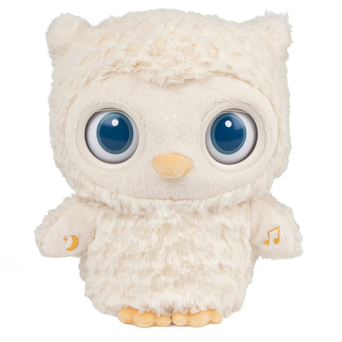 Fluffy, Big-Eyed Sleepy Eyes Owl Bedtime Soother
