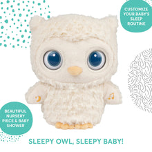 Sleepy Owl, Sleepy Baby! Customize Your Baby's Routine; Beautiful Nursery Piece & Baby Shower