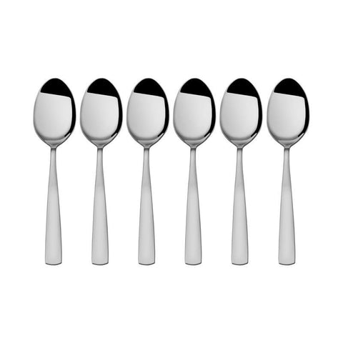 Silver Stainless Steel Danford Dinner Spoon Set 5243533 
