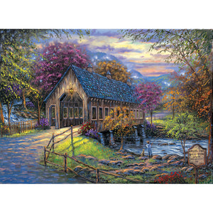 Emerts Cove Covered Bridge 500 PC Puzzle 60706