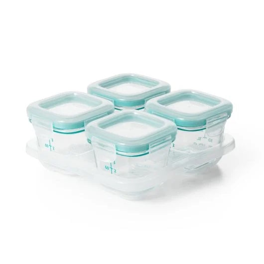 Baby Blocks Glass Freezer Storage Containers 61130400
