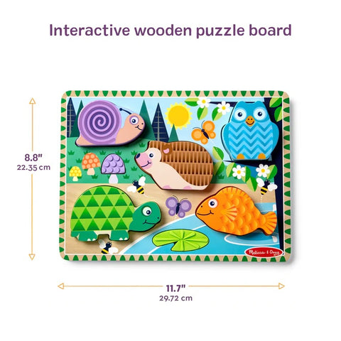 Forest Friends Touch & Feel Puzzle 51701