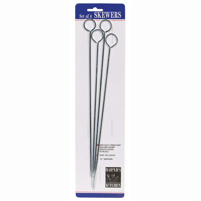 Harold Import Company Barbecue Skewers 12 Inches 43169