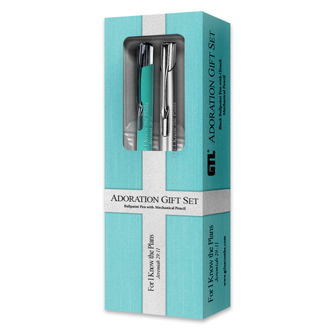 Tiffany Blue/Silver Adoration Gift Set 45203