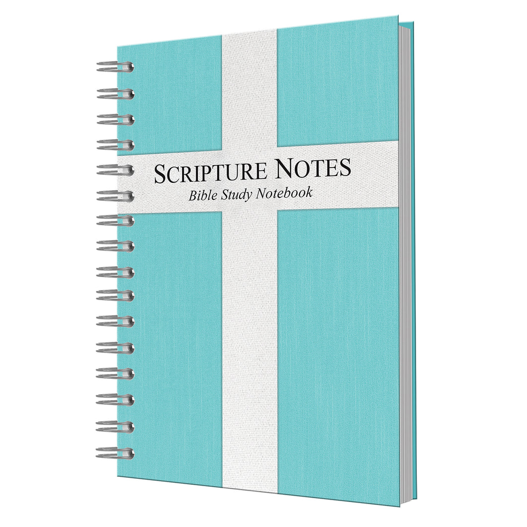Tiffany Blue Bible Study Notebook 81902