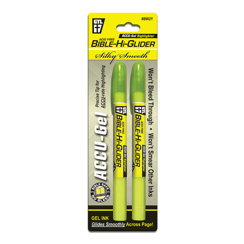 Yellow Accu-Gel Bible Hi-Glider 8902Y