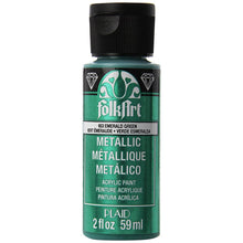 Emerald Green Metallic Acrylic Paint 653