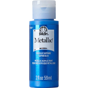 Blue Sapphire Metallic Acrylic Paint 656