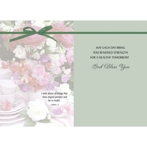 Boxed Cards Get Well Teacup Wishes 658-00565-000