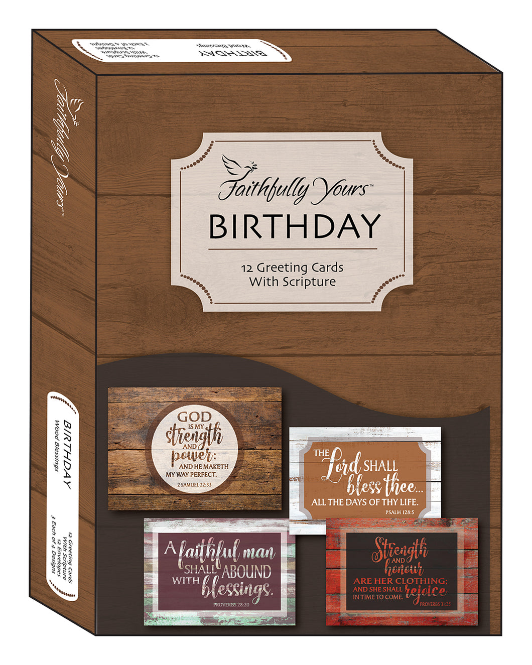 Boxed Cards Rustic Birthday Blessings 658-00798-000