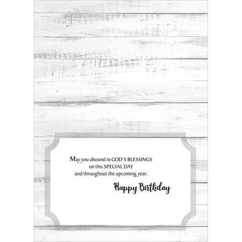 Boxed Cards Rustic Birthday Blessings 658-00798-000