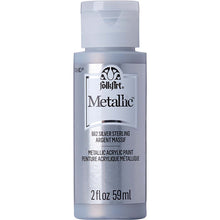 Silver Sterling Metallic Acrylic Paint 662