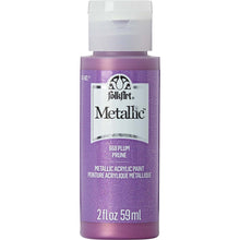 Plum Metallic Acrylic Paint 668