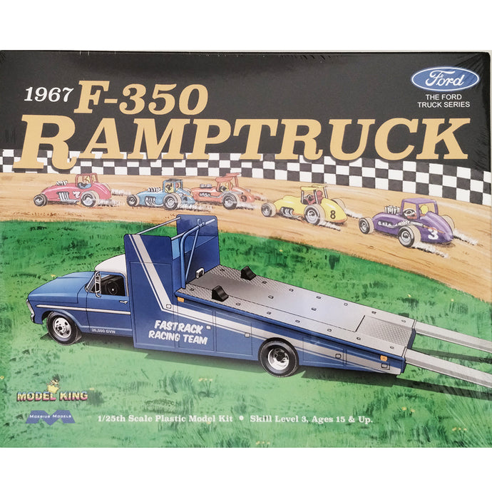 Model Truck Kit 1967 Ford F-350 Ramp Truck