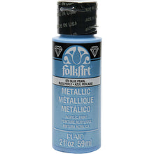 Blue Pearl Metallic Acrylic Paint 670