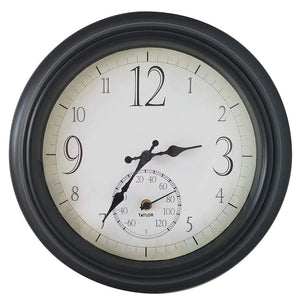Decorative Clock with Thermometer 6740