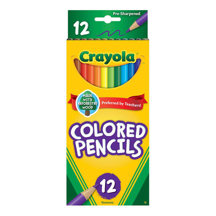12 Count Colored Pencils 68-4012