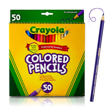 50 Count Colored Pencils 68-4050