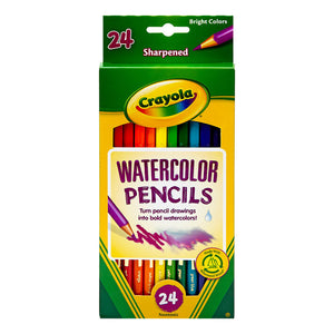 24 Count Watercolor Pencils 68-4304