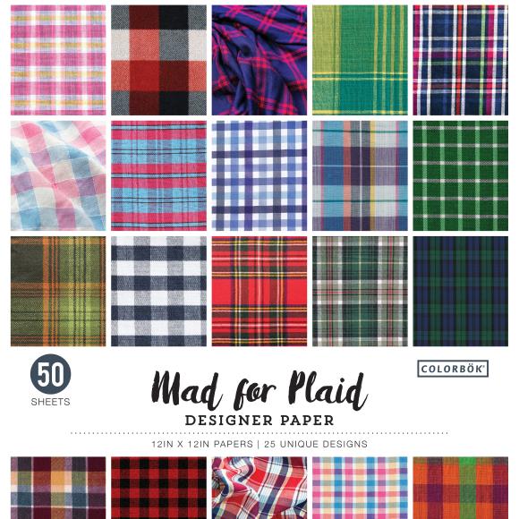 Mad for Plaid Paper Pad 68231