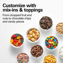 Customize with mix-ins and toppings