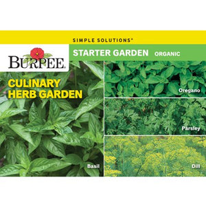 Culinary Herb Garden Starter Garden Seed Pack 68915