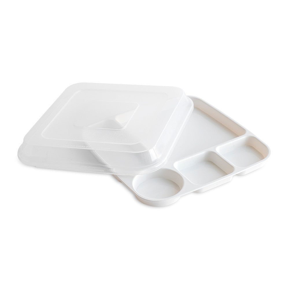 Divided Dinner Tray with Lid 69695
