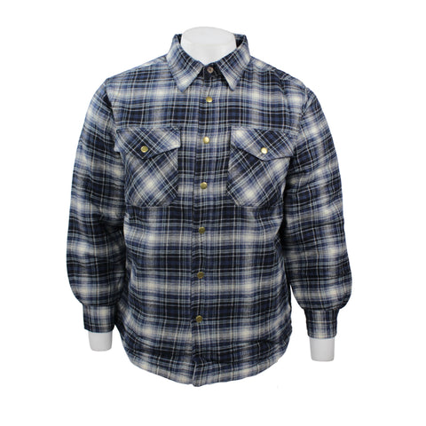 Good Traditions men's Goose Bay Thermal-lined Flannel Shirt-Jacket in blue plaidGood Traditions men's Goose Bay Thermal-lined Flannel Shirt-Jacket in blue plaid