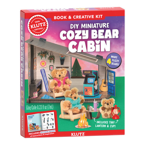 DIY Miniature Cozy Bear Cabin 9781546176176