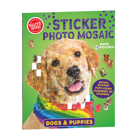 Sticker Photo Mosaic: Dogs & Puppies 9781339019239