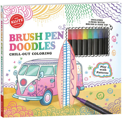 Brush Pen Doodles 9781338896046