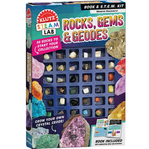 Maker Lab: Rocks, Gems & Geodes 9781338575729