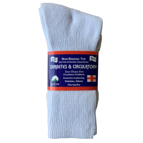  Diabetic Low Cut Socks for Women - 12 Pack - Black - Size 9-11  : Health & Household