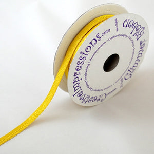 Yellow Glimmer Ribbon by the Yard 70252