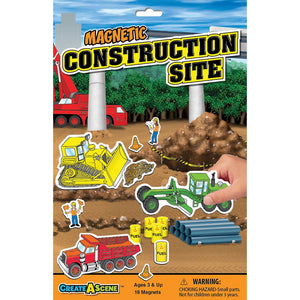 Create a Scene Magnetic Construction Site 7104