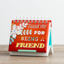 Thank You For Being A Friend Perpetual Calendar Day Brightener 71349