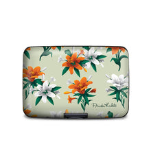 Tiger Lily Mint RFID Armored Wallet