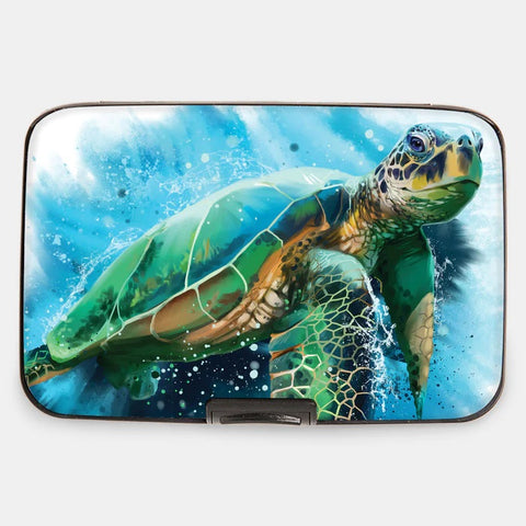 Sea Turtle RFID Armored Wallet