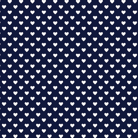 Hearts Cotton Fabric Collection 9149