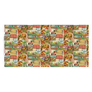 Farm and Garden Collection Collage Cotton Fabric 7470 11