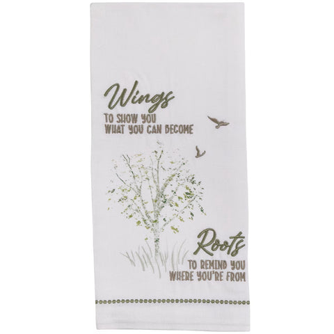 Wings To Show You Decorative Dishtowel 7499-481 