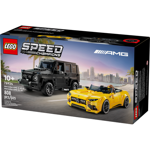 LEGO Speed Champions Mercedes-AMG G 63 & Mercedes-AMG SL 63 76924 C