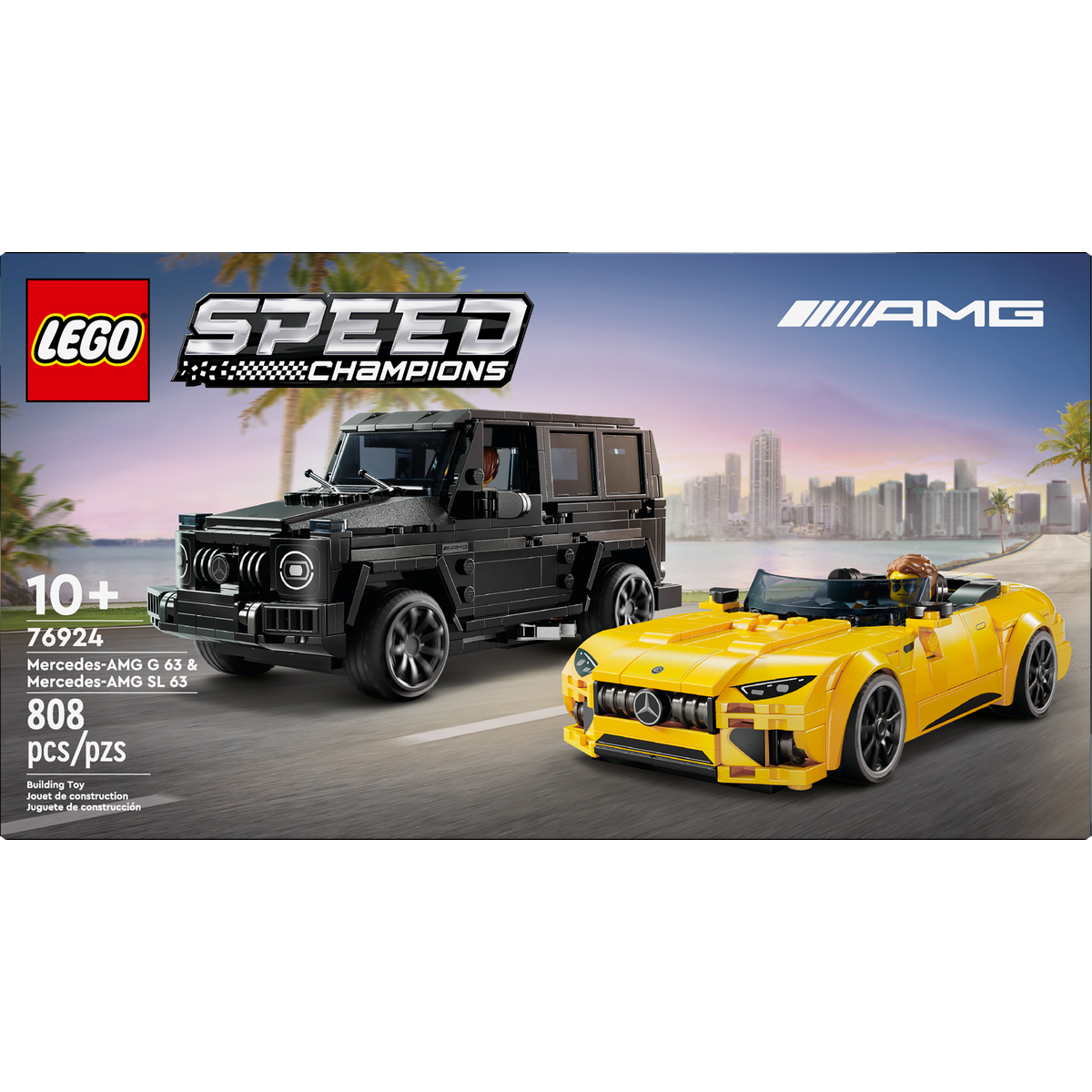 LEGO Speed Champions Mercedes-AMG G 63 & Mercedes-AMG SL 63 76924