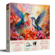 Hummingbird Love 500+ Large PC Puzzle 77015 Box