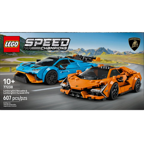 LEGO Speed Champions Lamborghini Revuelto & Hurac�n STO 77238